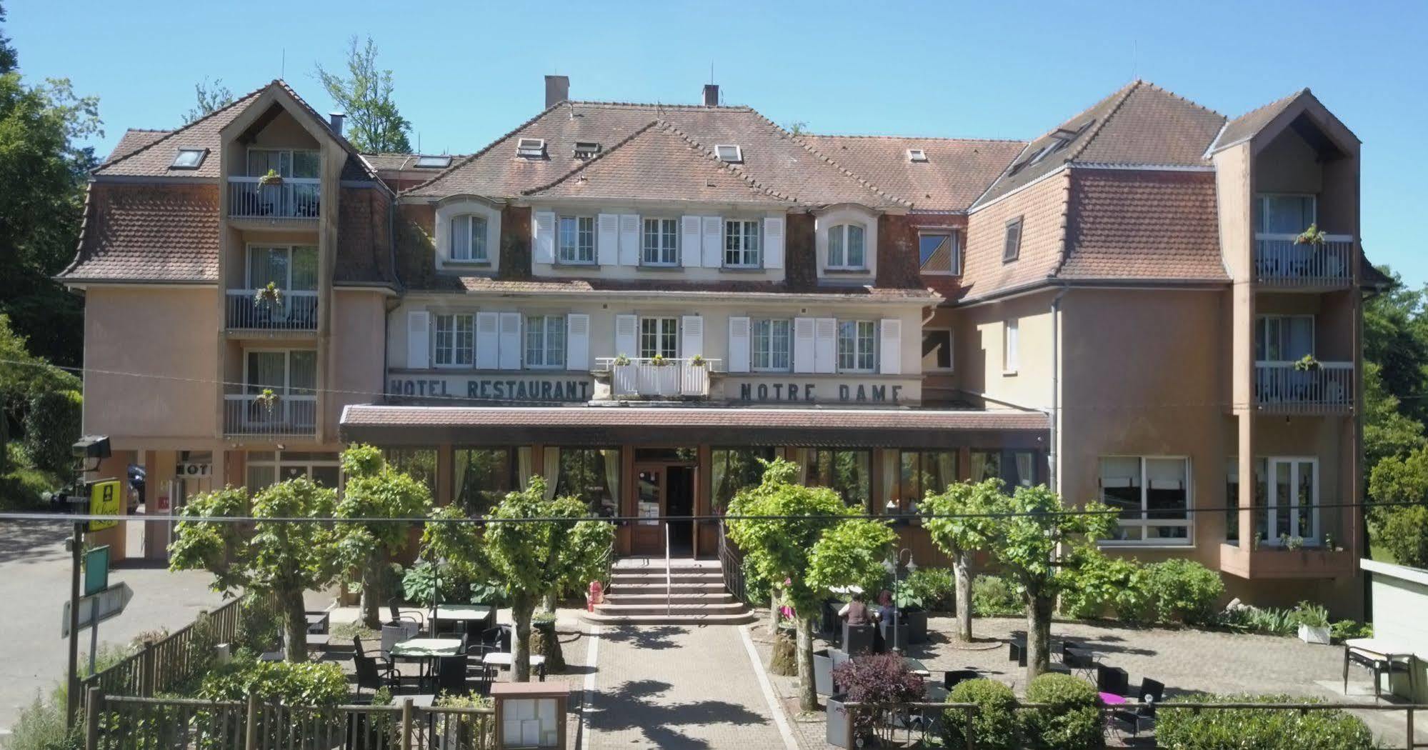 Logis Hotel Notre-Dame De Bonne Fontaine Danne-et-Quatre-Vents Buitenkant foto